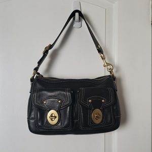Black Leather Coach Purse
